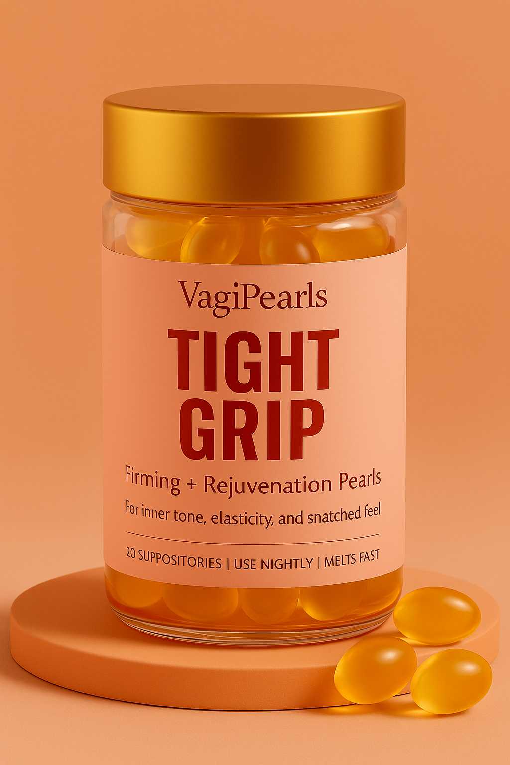 VagiPearls™ Tight Grip: Rejuvenating pearls to help you feel tight + right