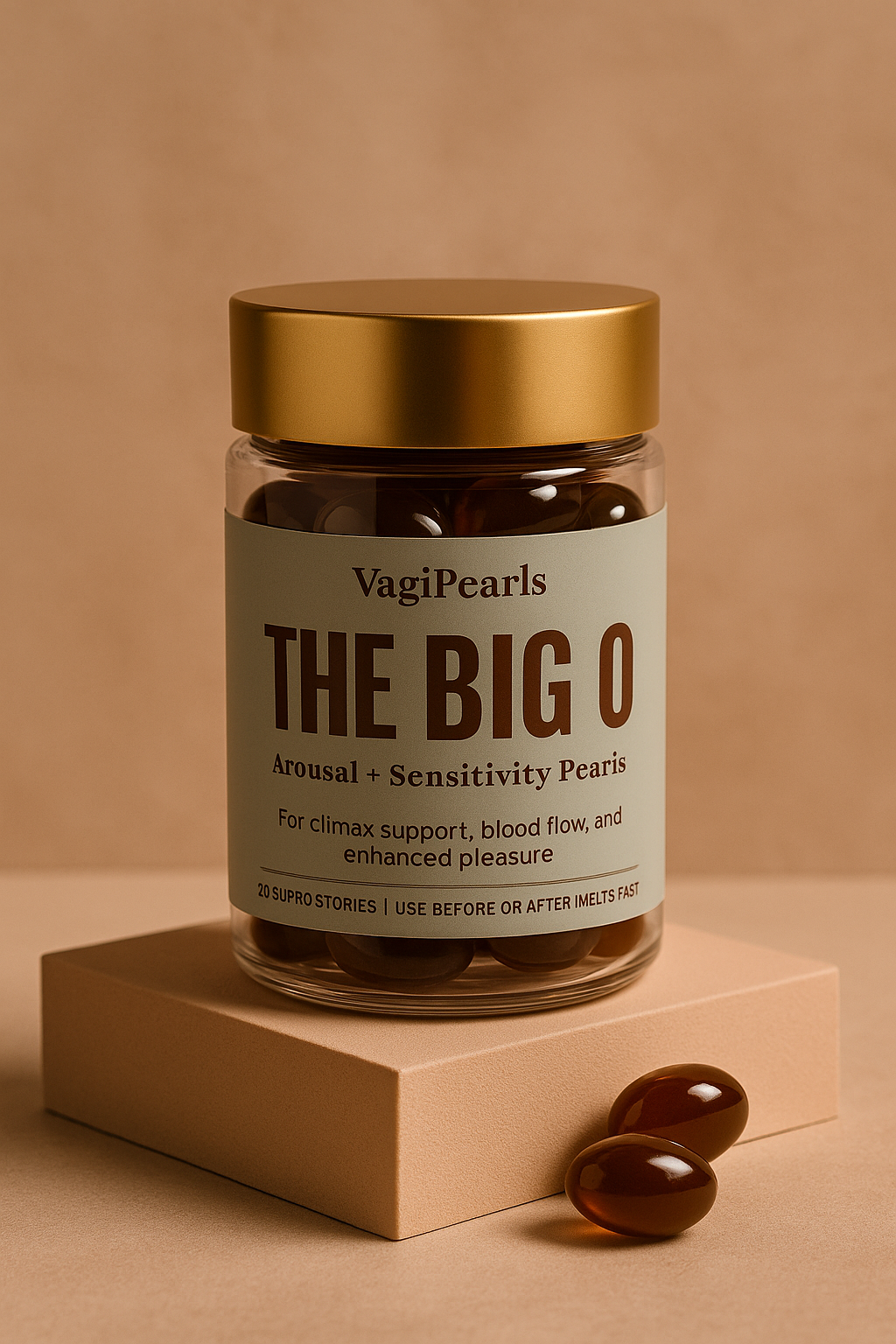 VagiPearls™ The Big O: Pearls to heighten sensitivity + intensify pleasure